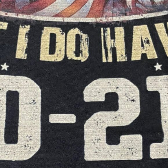 "I May Not Have a PhD..."  Adult Black X-Large NOS T-Shirt - Picture 4 of 7